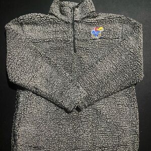 Boxercraft Charcoal Sherpa Zip-Up Sweater